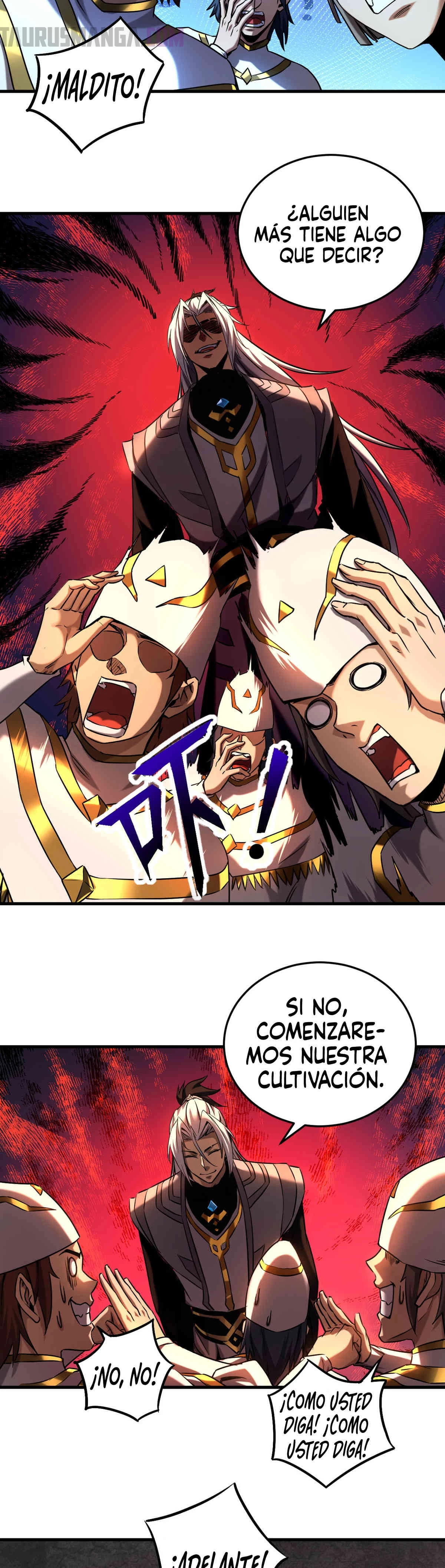Mientras mis discípulas se matan, yo me relajo! > Capitulo 103 > Page 121
